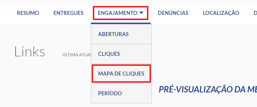 Acessar mapa de cliques