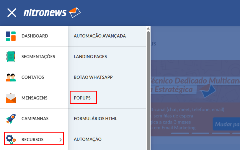Popups